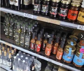 Estantes Aceites